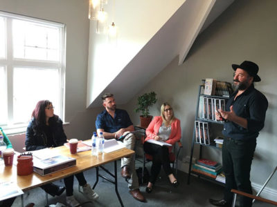 TEACHING COLUMN BUILDING AT OUR HALE, CHESHIRE HQ