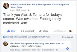 salon training