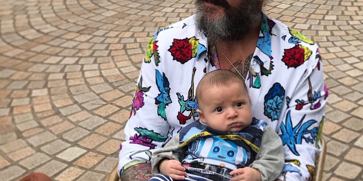 Alan and Demna Salon Punk